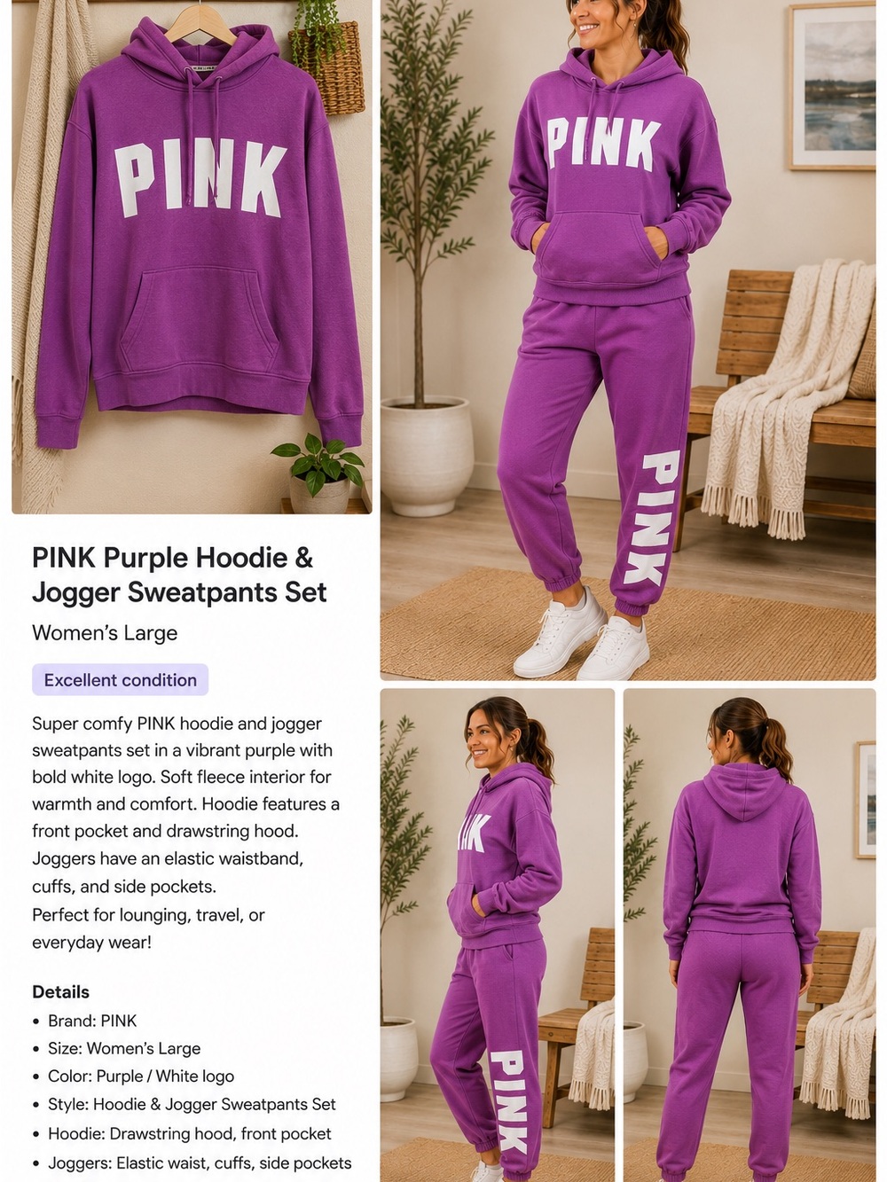 Vs pink large outfit
